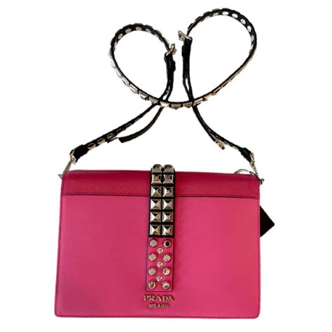 Prada Elektra Pink Crossbody Bag 